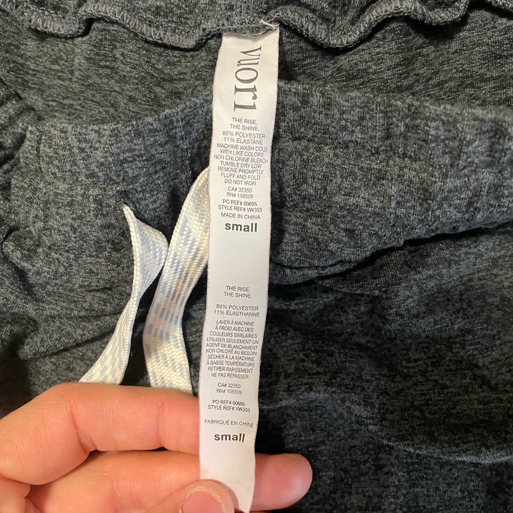 Vuori grey worlds softest joggers
